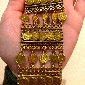 Vintage coin necklace